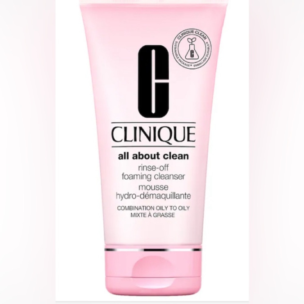 CLINIQUE ALL ABOUT CLEAN RINSE OF FOAMING CLEANSER MOUSSE